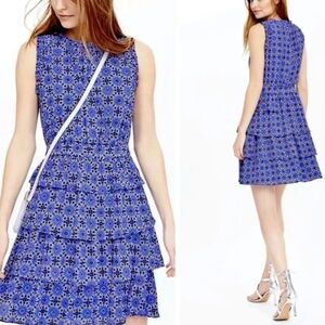 Banana Republic Blue Floral Mini Dress